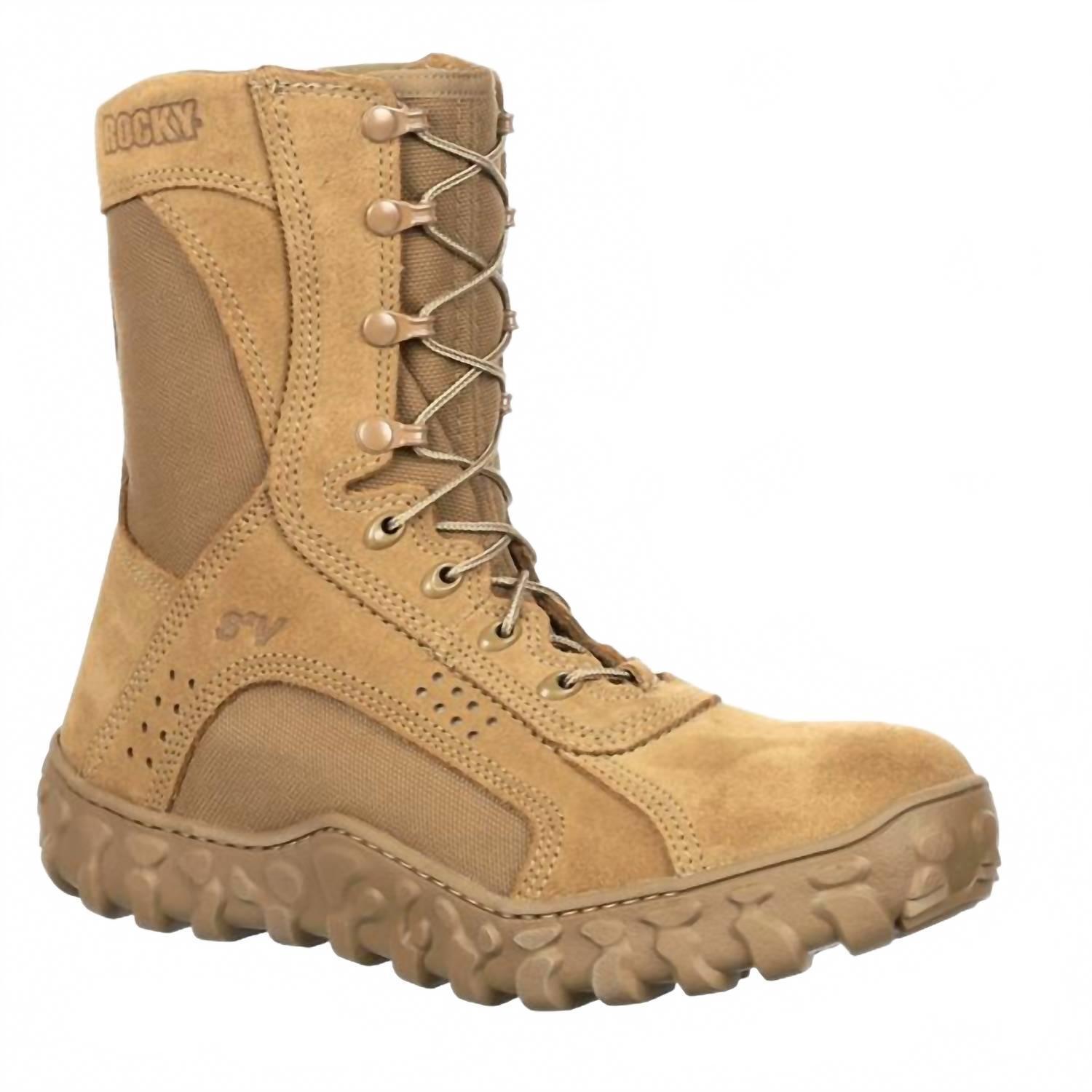 New Rocky Men's S2v Tactical Steel Toe Boots In Brown